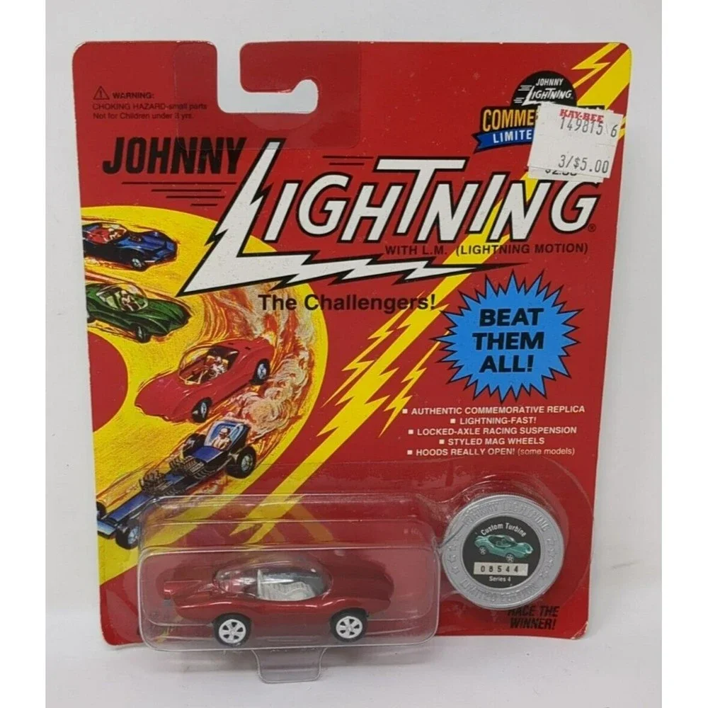 Johnny Lightning Commemorative Challengers Custom Turbine Series 4 03619 New